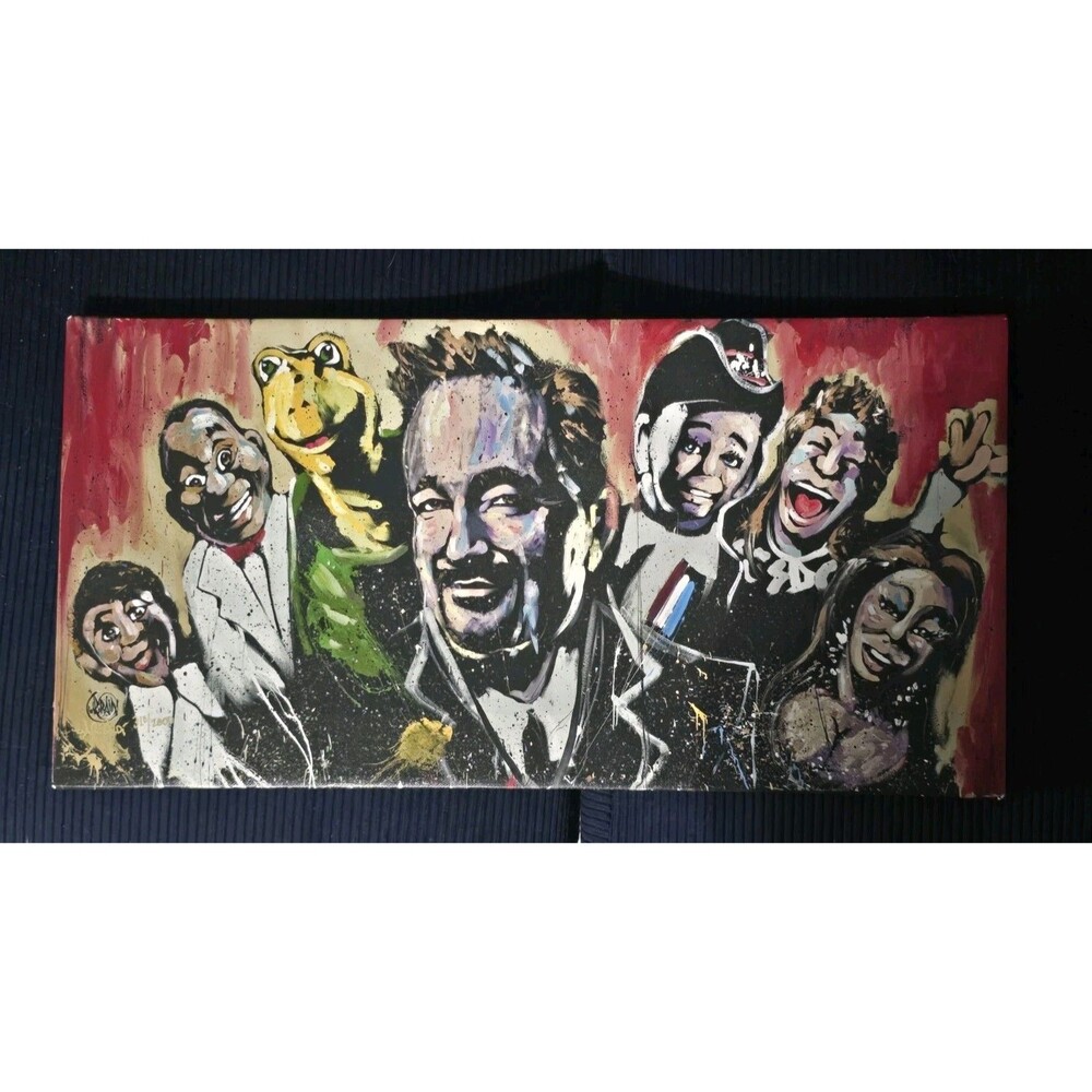 David Garibaldi Signed Ltd. Ed. Canvas Terry Fator Cast of Thousands #310/2000